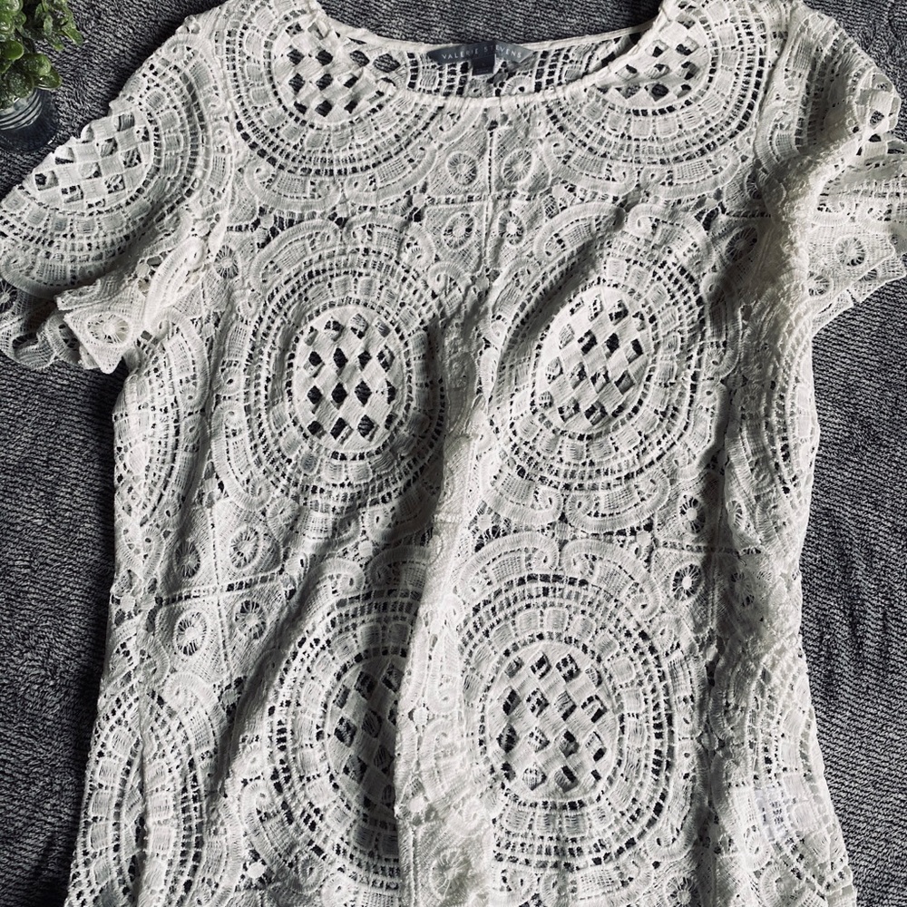 Valerie Stevens Lace Shirt